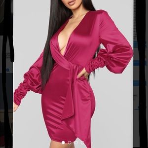 Fuchsia Party Dress - NWT